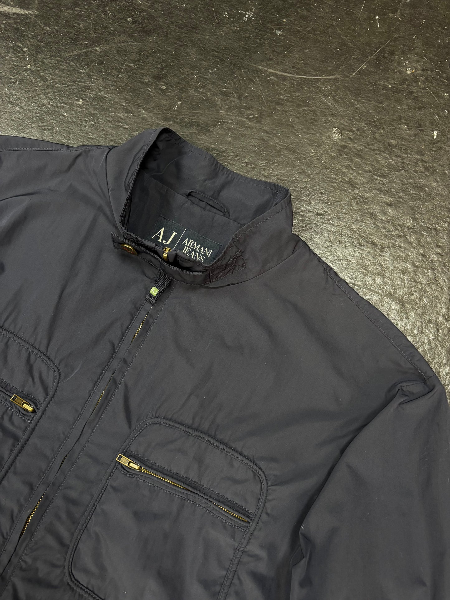 Armani Lightweight Navy Jacket (XL)