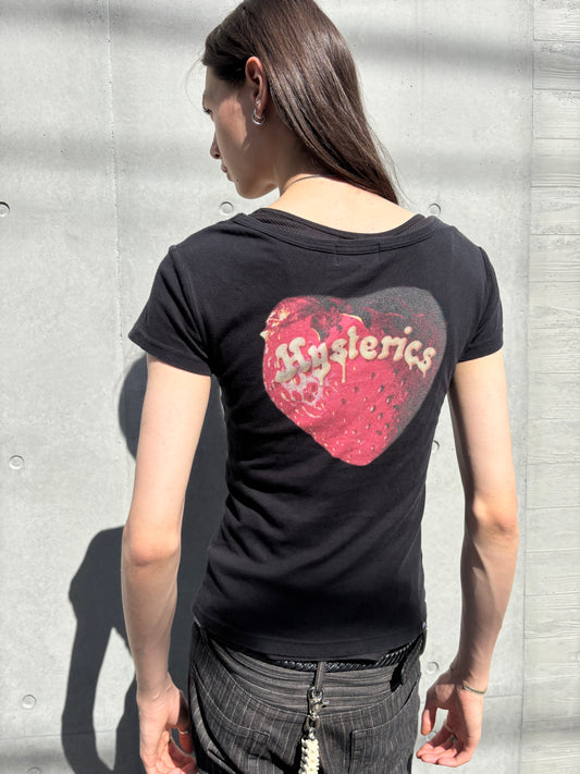 Hysteric Glamour Skull Strawberry Tee (XS)