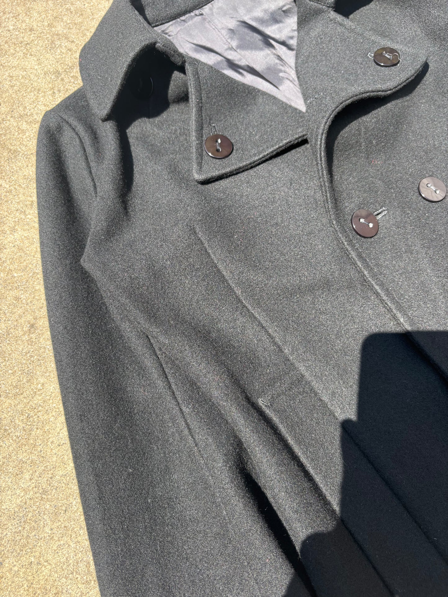 Y‘s by Yohji Yamamoto Cropped Double Breasted Jacket (M)