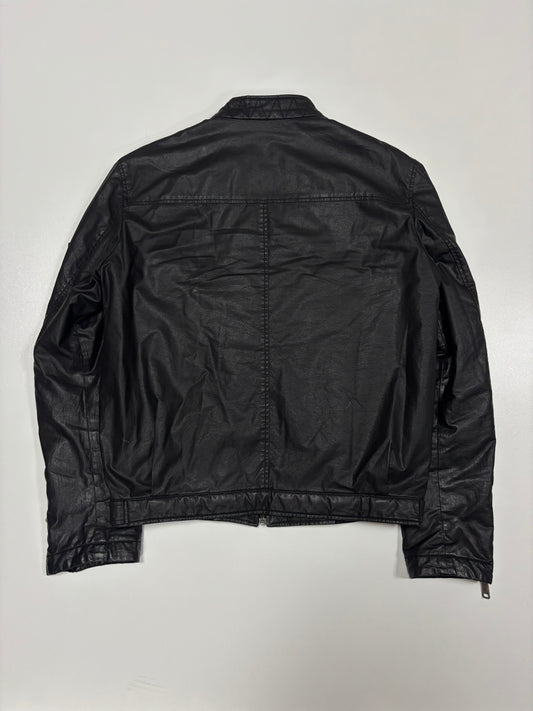 SS11 McQ by Alexander McQueen Waxed Rider Jacket (L)