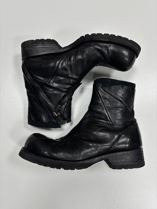 Leon Emanuel Blanck Horse Leather Tornado Zip Boots (46)