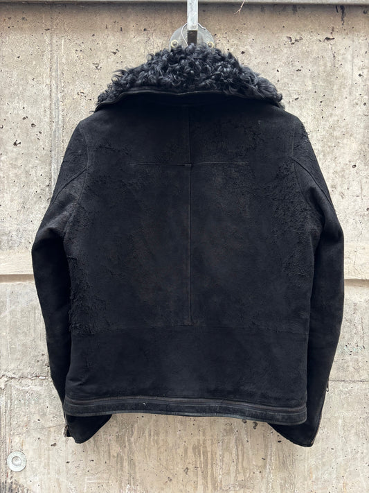 AW06 Undercover Guruguru Blistered Lambskin Jacket(M)
