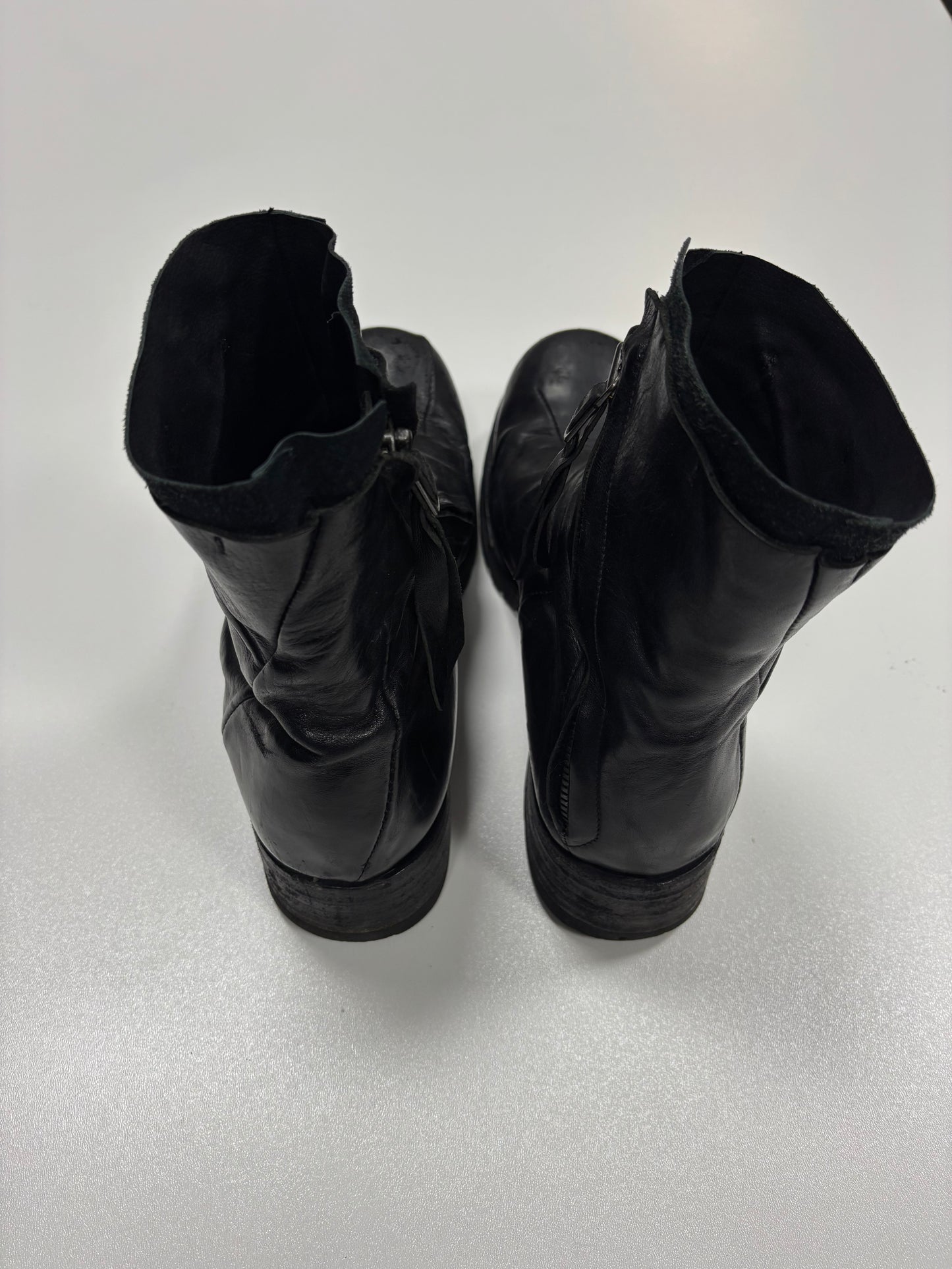 Leon Emanuel Blanck Horse Leather Tornado Zip Boots (46)