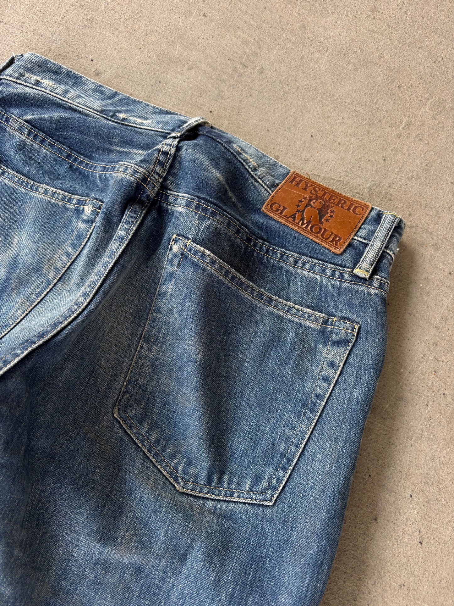 Hysteric Glamour Faded Stud Denim (30)