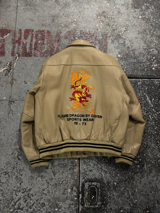 Redskins Dragon Leather Jacket (XL)