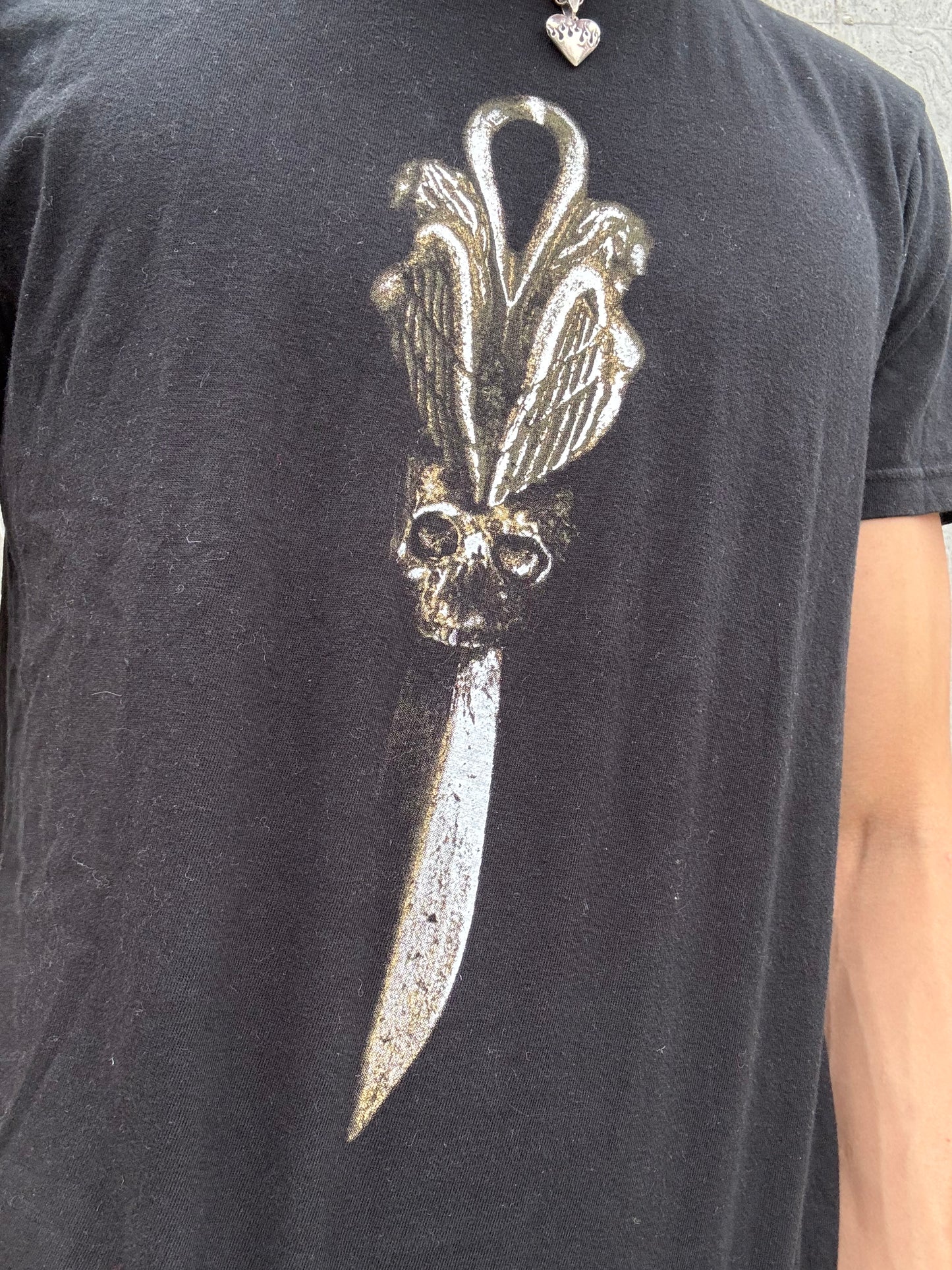 Yohji Yamamoto Gothic Skull Shirt (M)