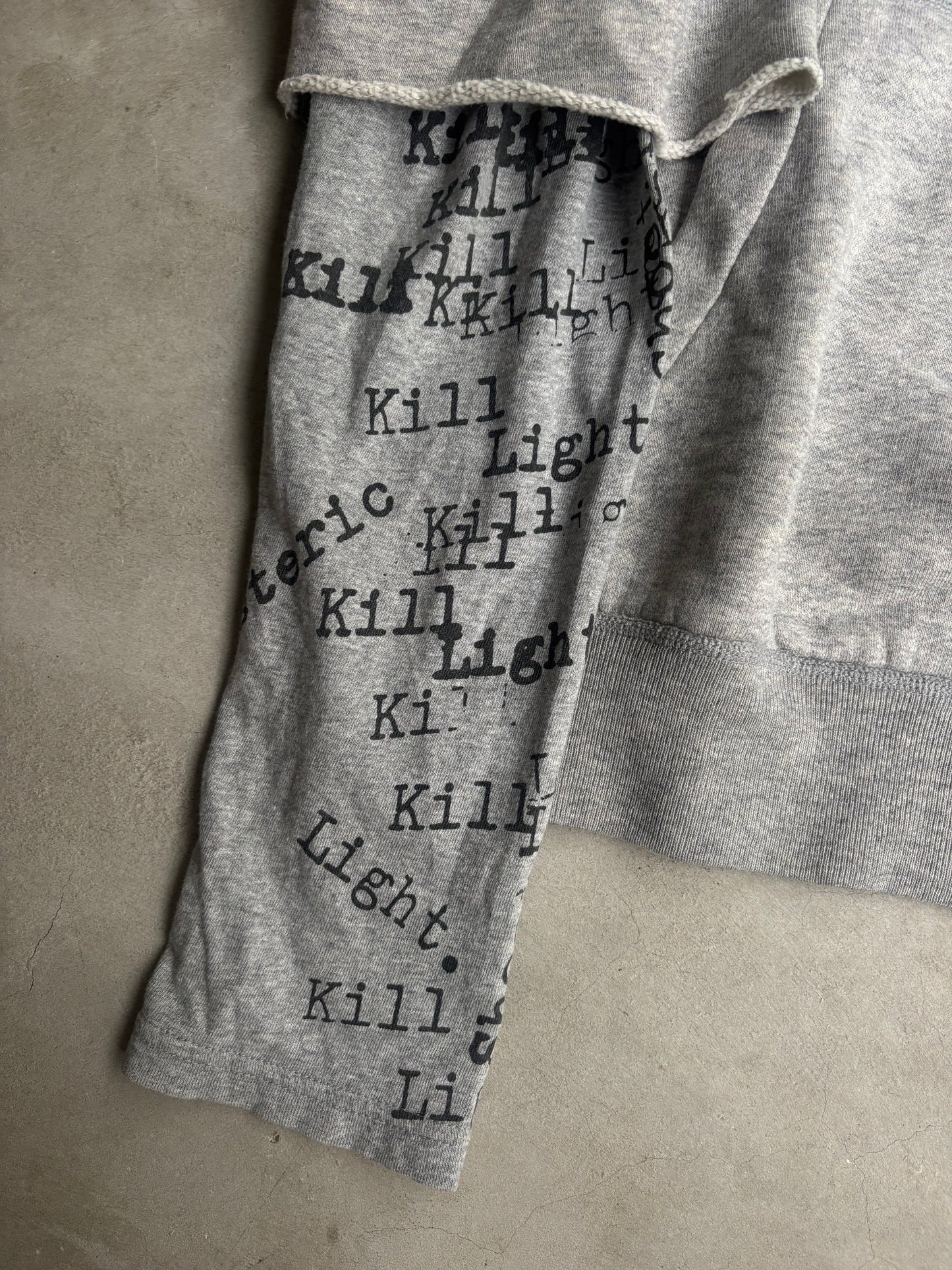 SS/99 Hysteric Glamour Typewriter Hoodie (L)