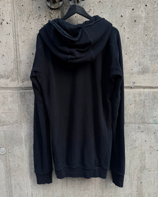 11 By Boris Bidjan Saberi Zip Collar Mask Fleece Hoodie (L)