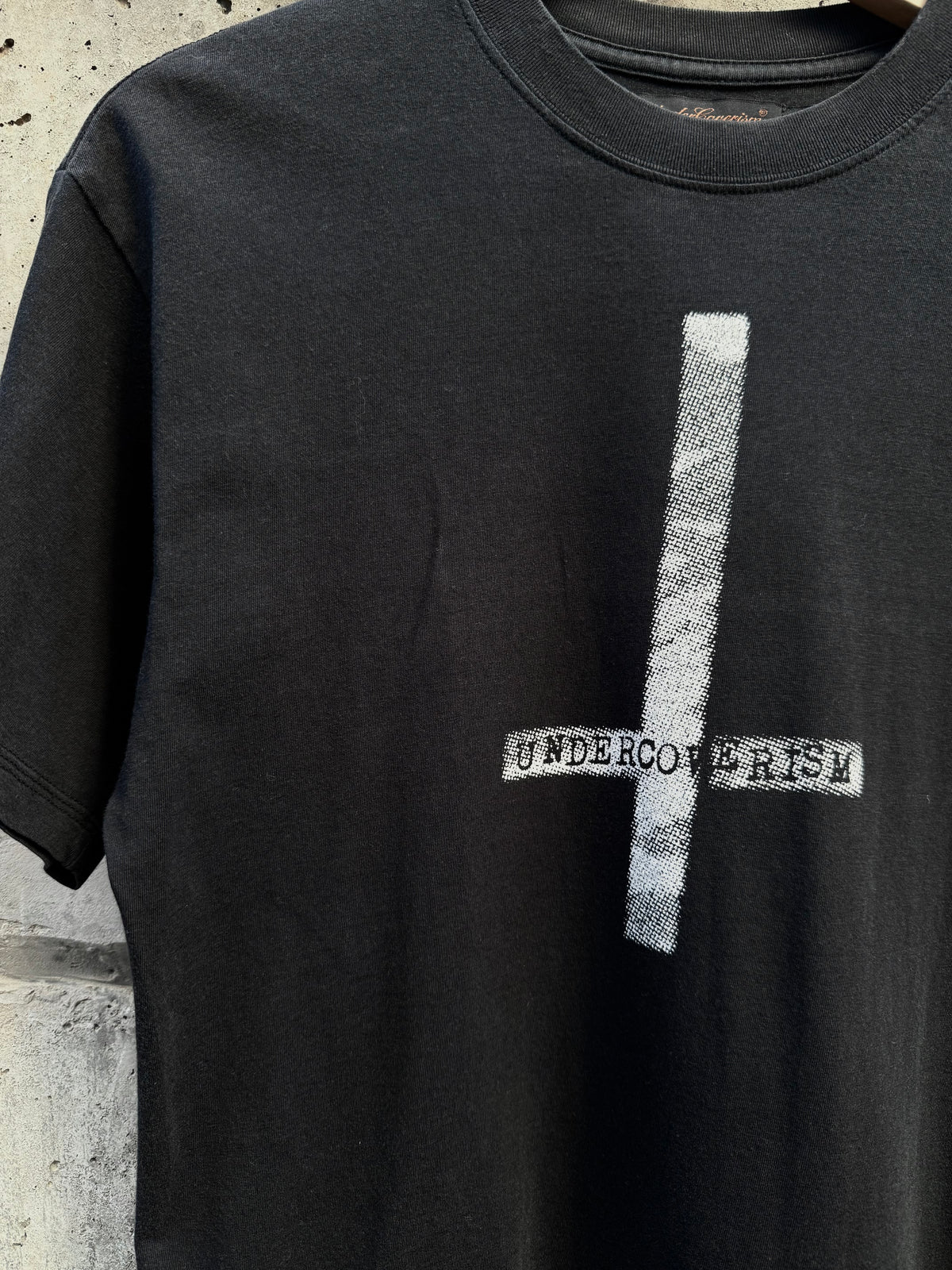 AW/02 Undercoverism "Witch's Cell Division" Inverted Cross T-Shirt (M)