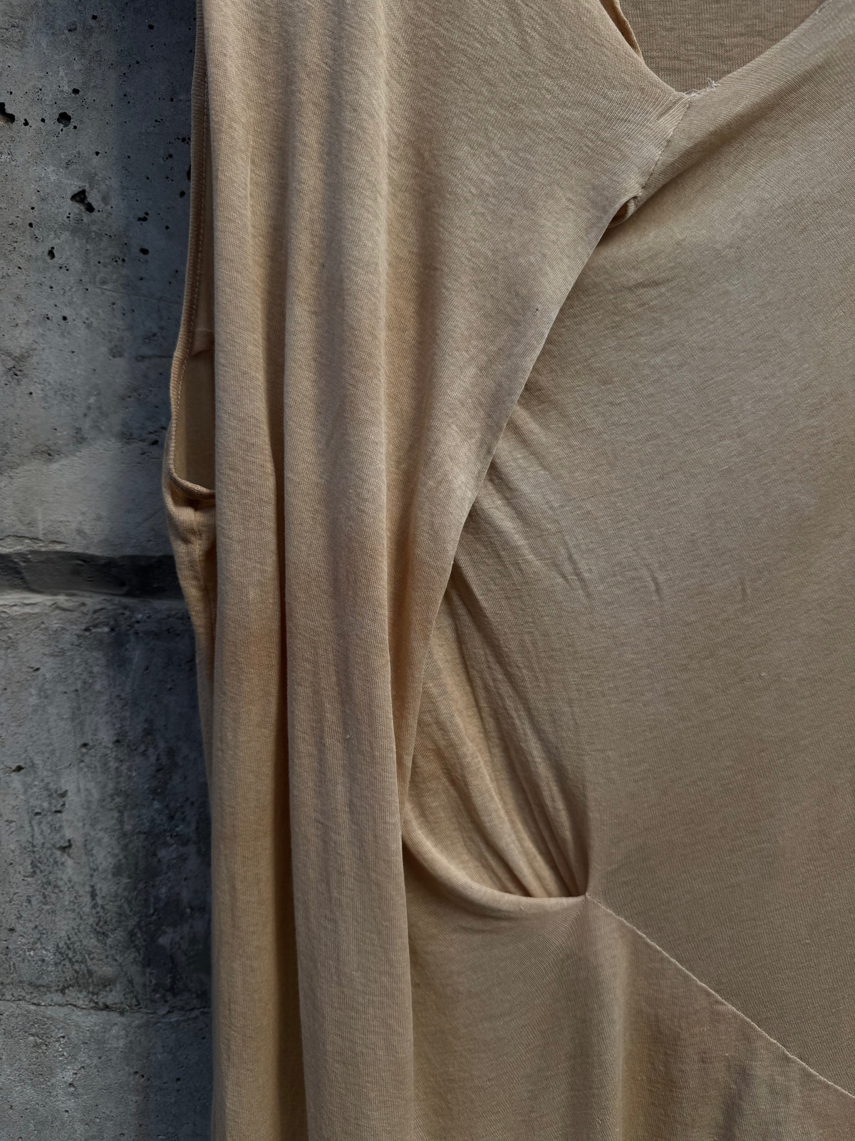 Ann Demeulemeester Draped Asymmetrical Tank Top (XL)