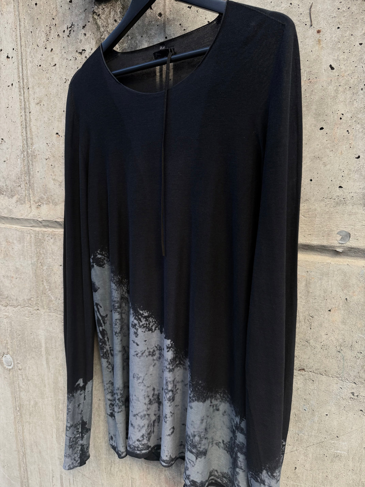 MD75 Bleached Long Sleeve Top (M)