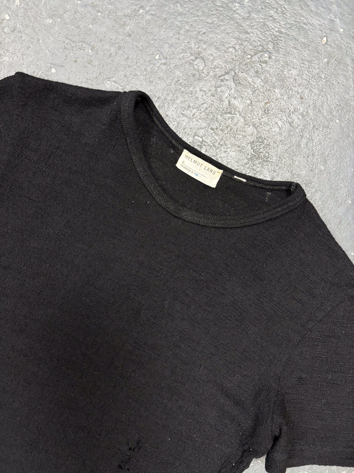 SS98 Helmut Lang Curved Shirt (M)