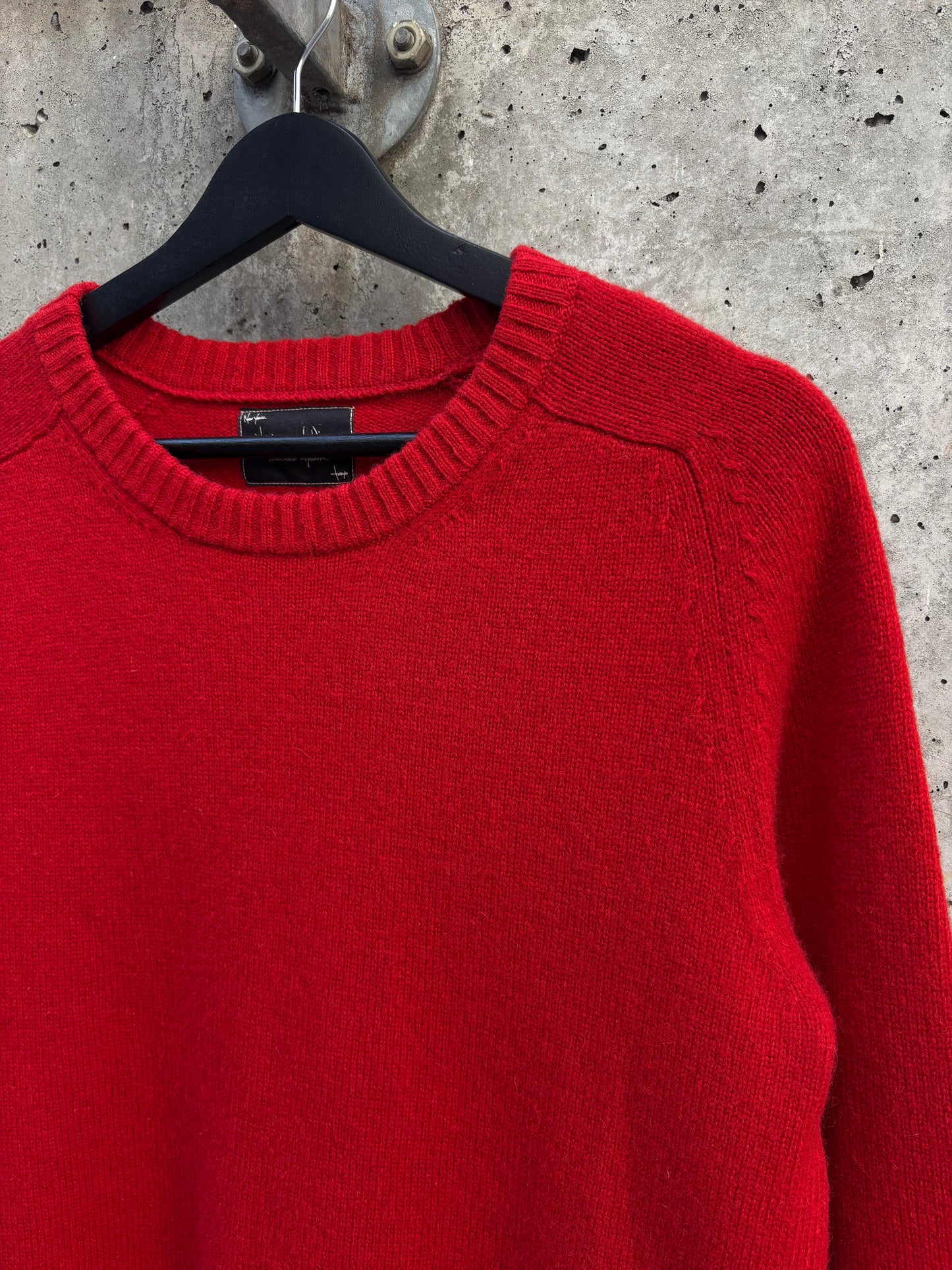 AW05 Number (N)ine Raglan Knit Sweater (L)