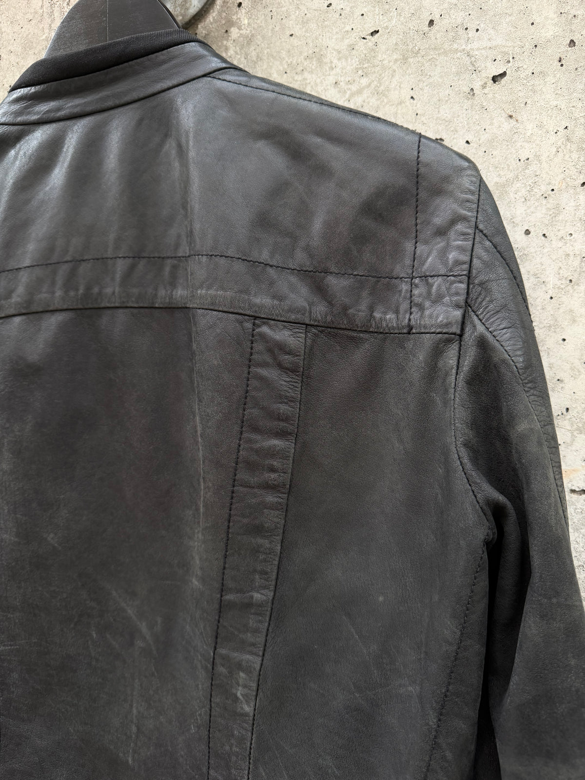 2000 Rick Owens Rider Leather Jacket (50)