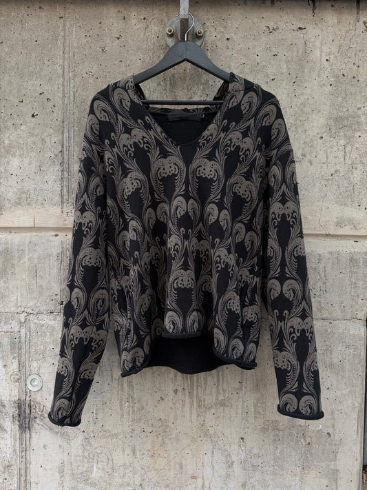 Magical Design Skull Alien Hoodie (L)