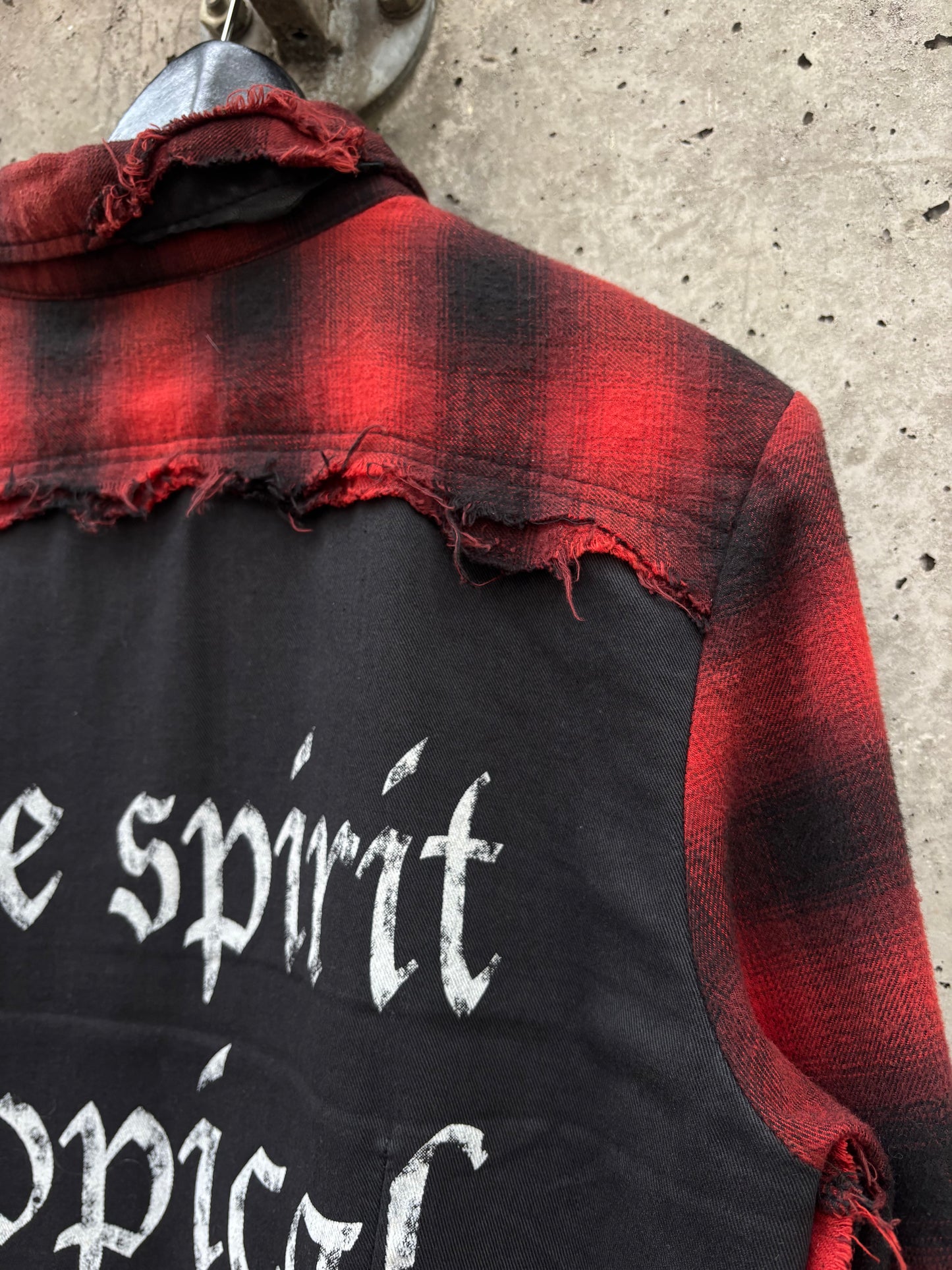 14th Addiction Check Clash Shirt (M)