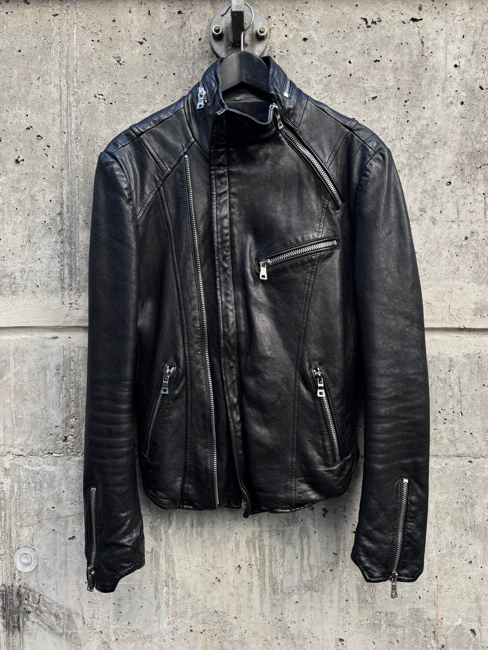 FW/09 Balmain by Christopher Decarnin Multizip Rider Jacket (M)