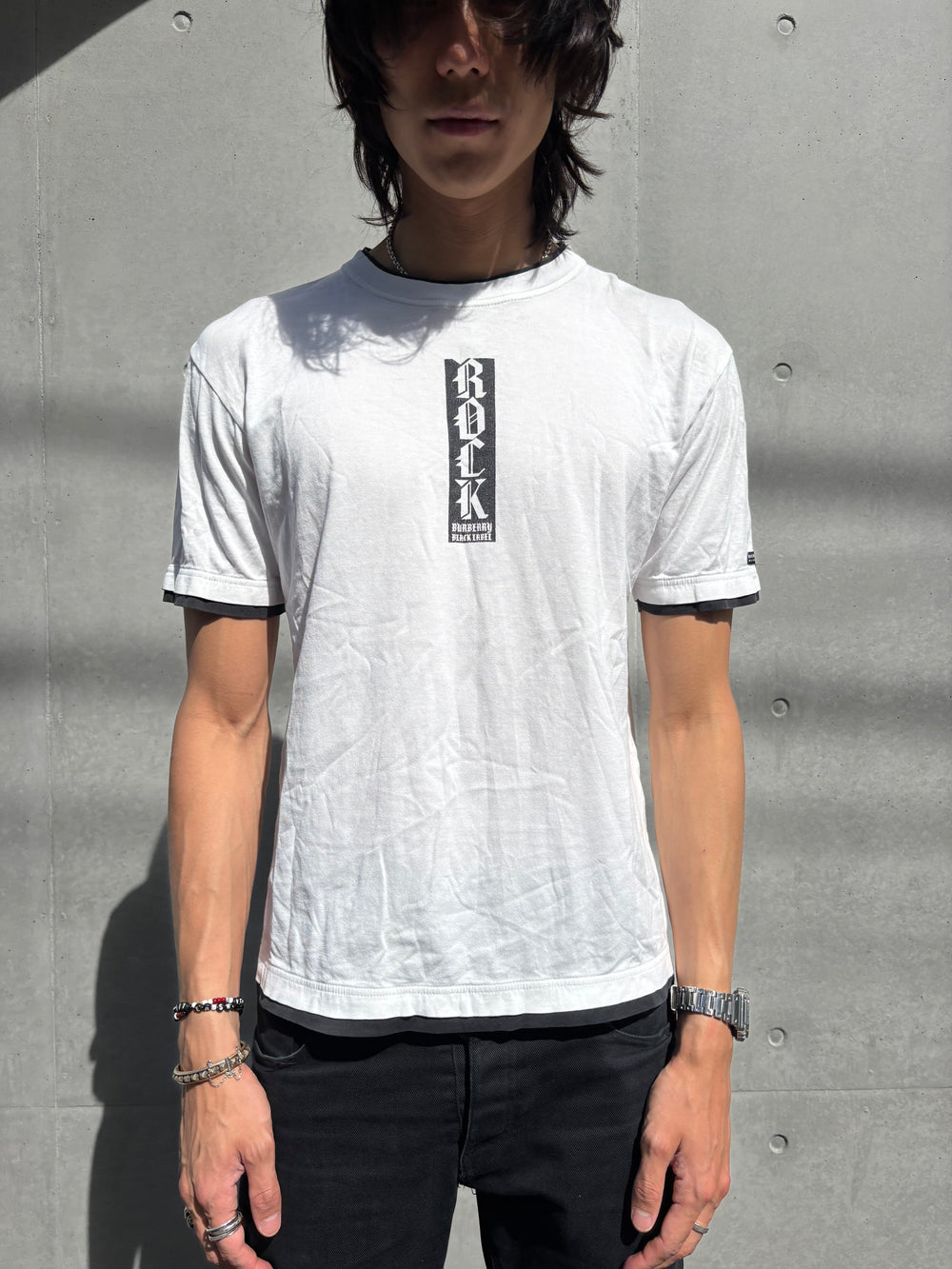 Burberry Blacklabel Rock Ringer Tee (L)