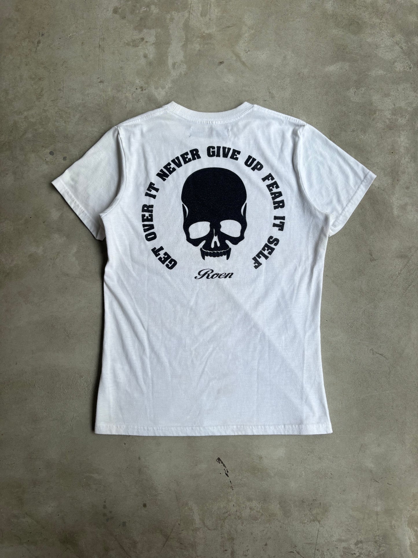 Roen White Skull Tee (S)
