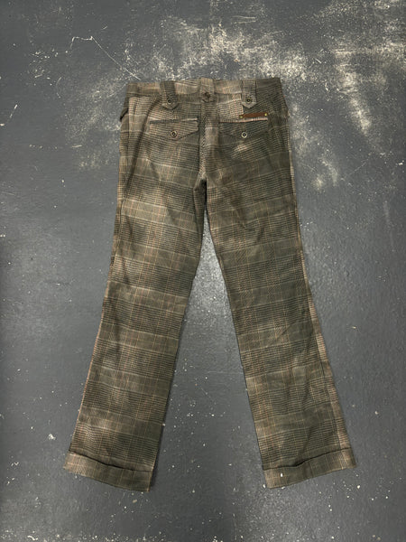 Sabotage Distressed Camo Trousers (34)