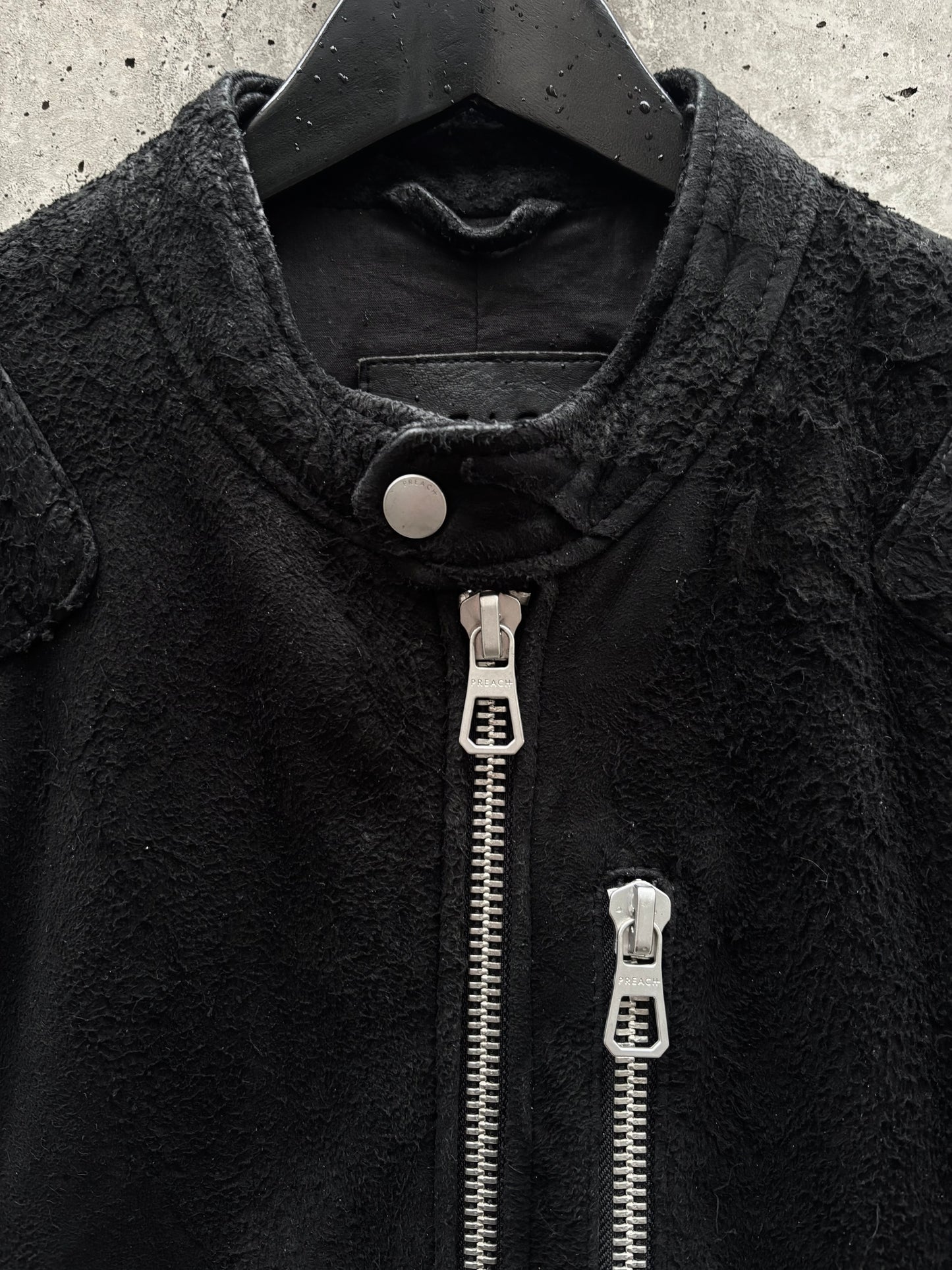 Preach Brushed Lamb Nap Racer Jacket (L)