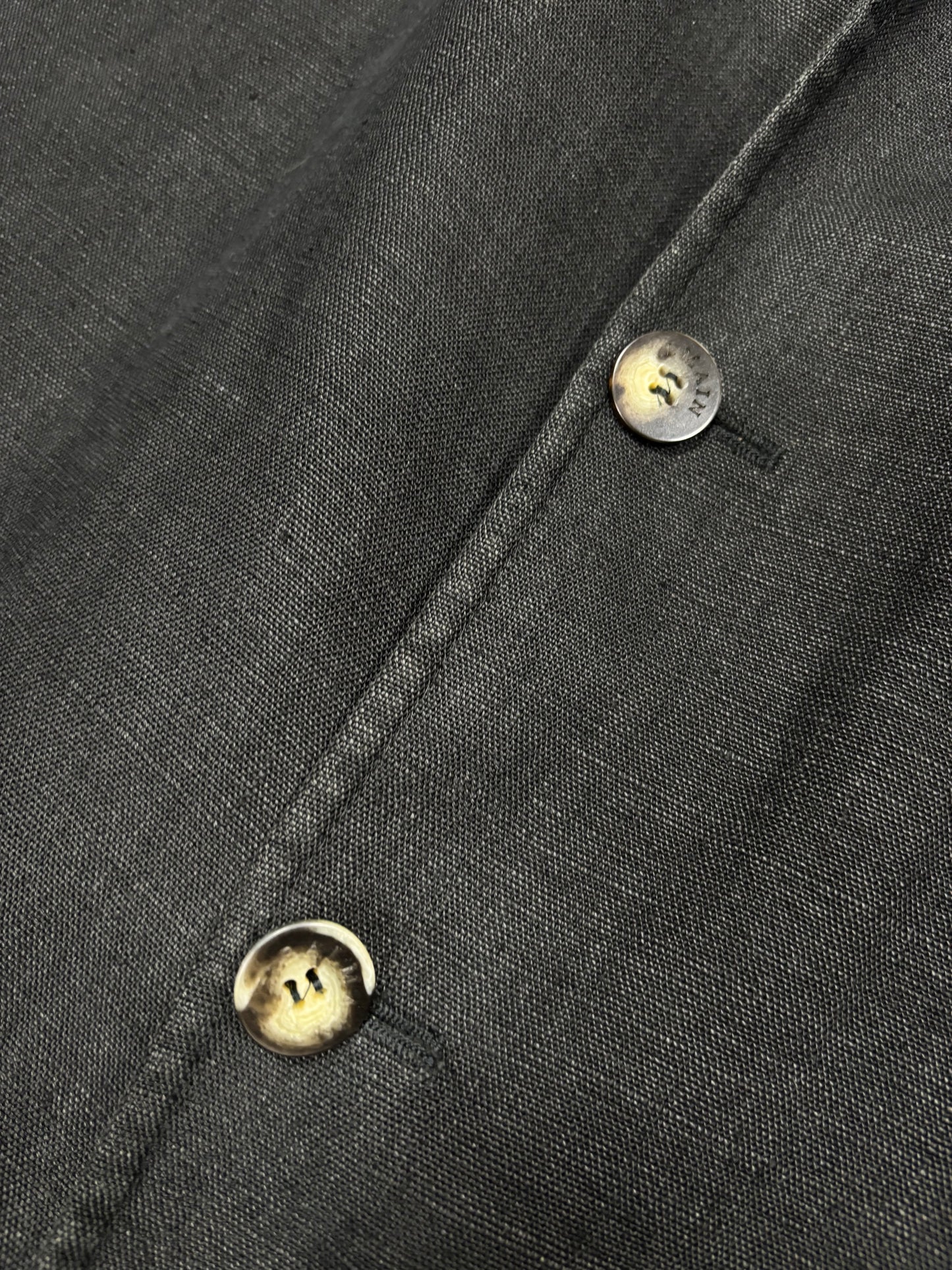 Vintage Balmain Linen Blazer (56)