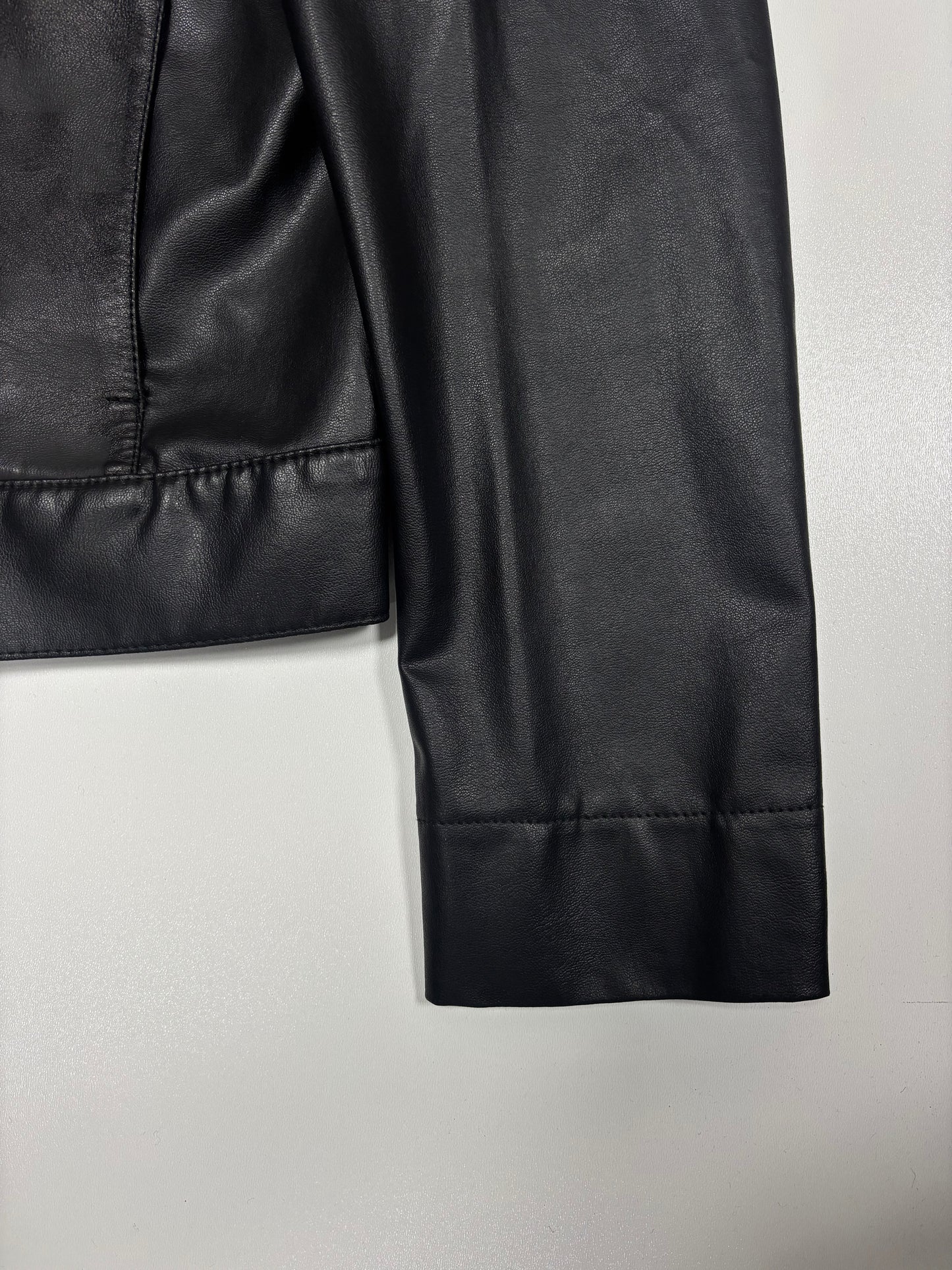 Bikkembergs Leather Jacket (M)
