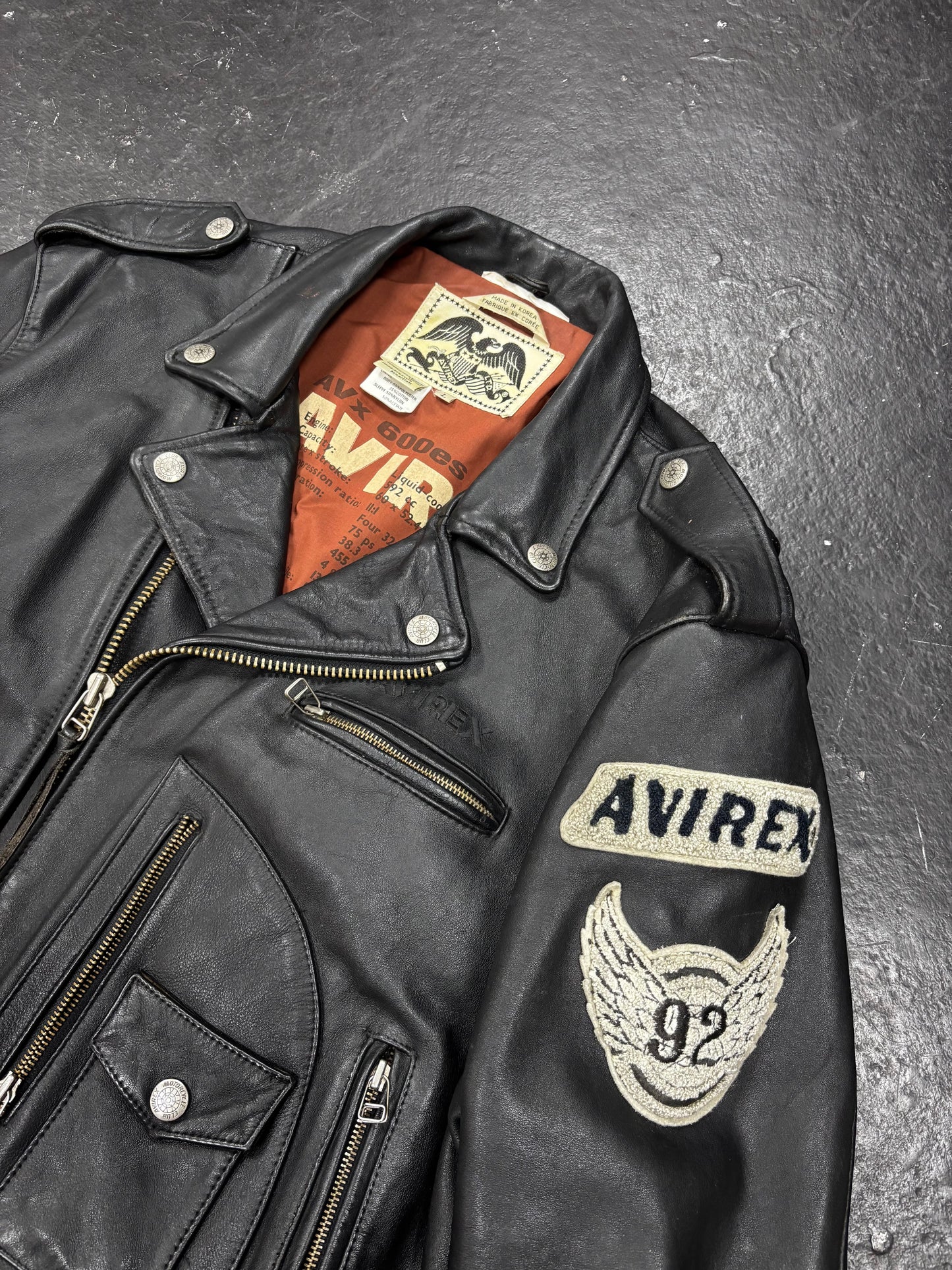 Avirex Rare Daytona Biker Jacket (L)