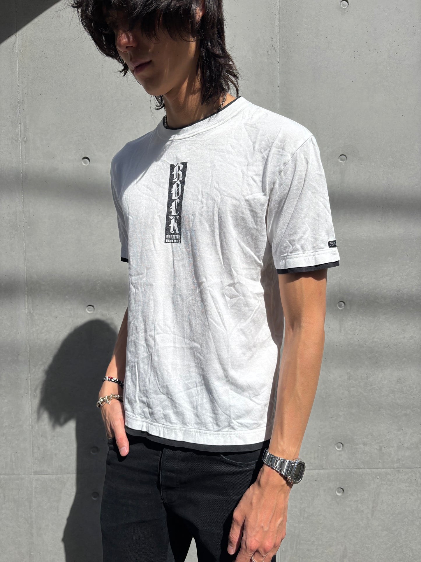 Burberry Blacklabel Rock Ringer Tee (L)