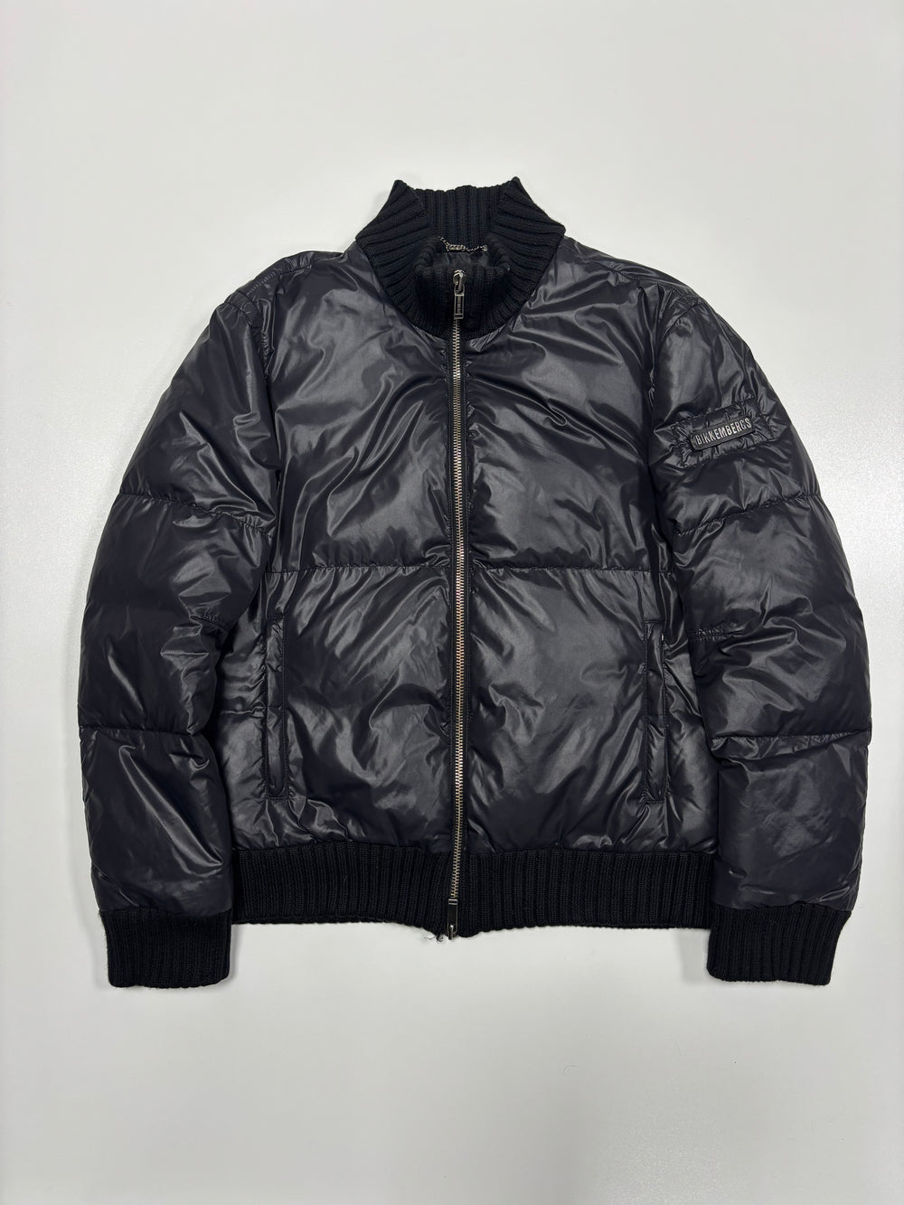 Bikkembergs Quilted Shiny Down Jacket (L)