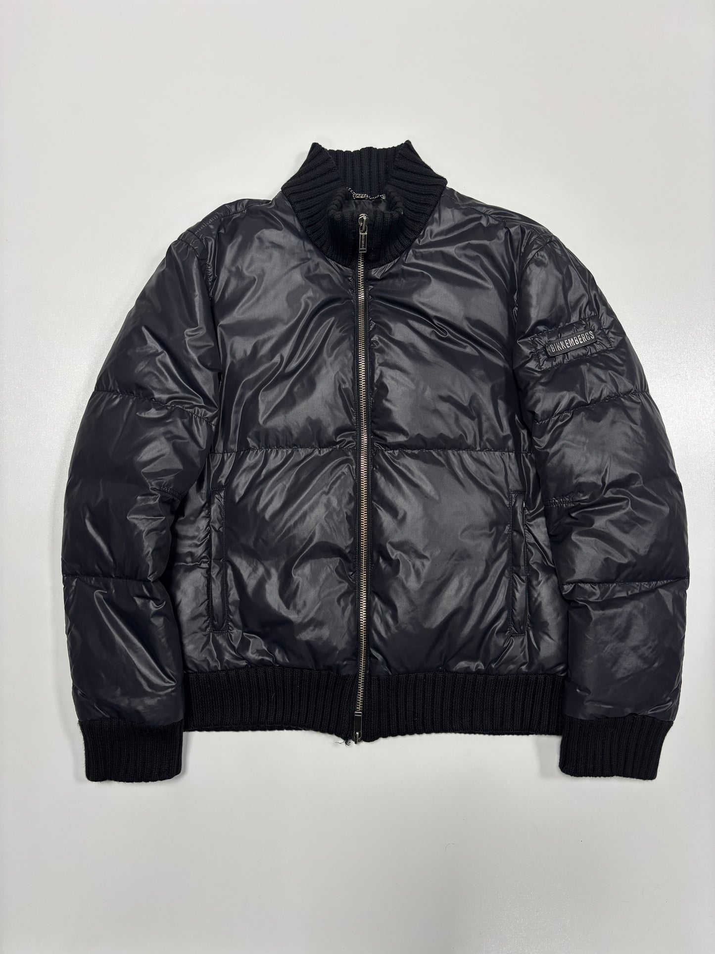 Bikkembergs Quilted Shiny Down Jacket (L)