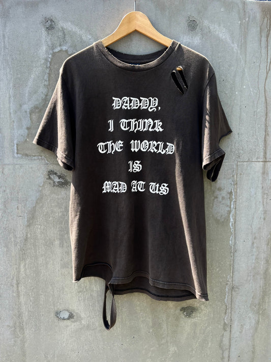 AW/04 Give Peace a Chance Distressed Tee (L)