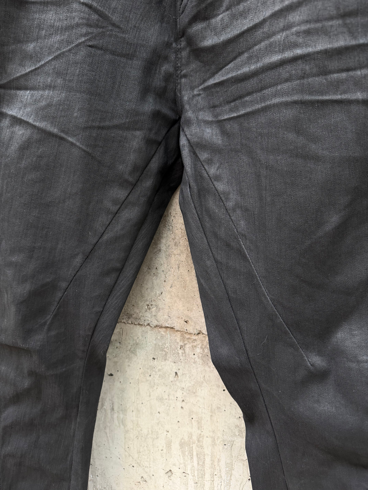 SS/24 Rick Owens Waxed Black DRKSHDW Bolan Denim (32)