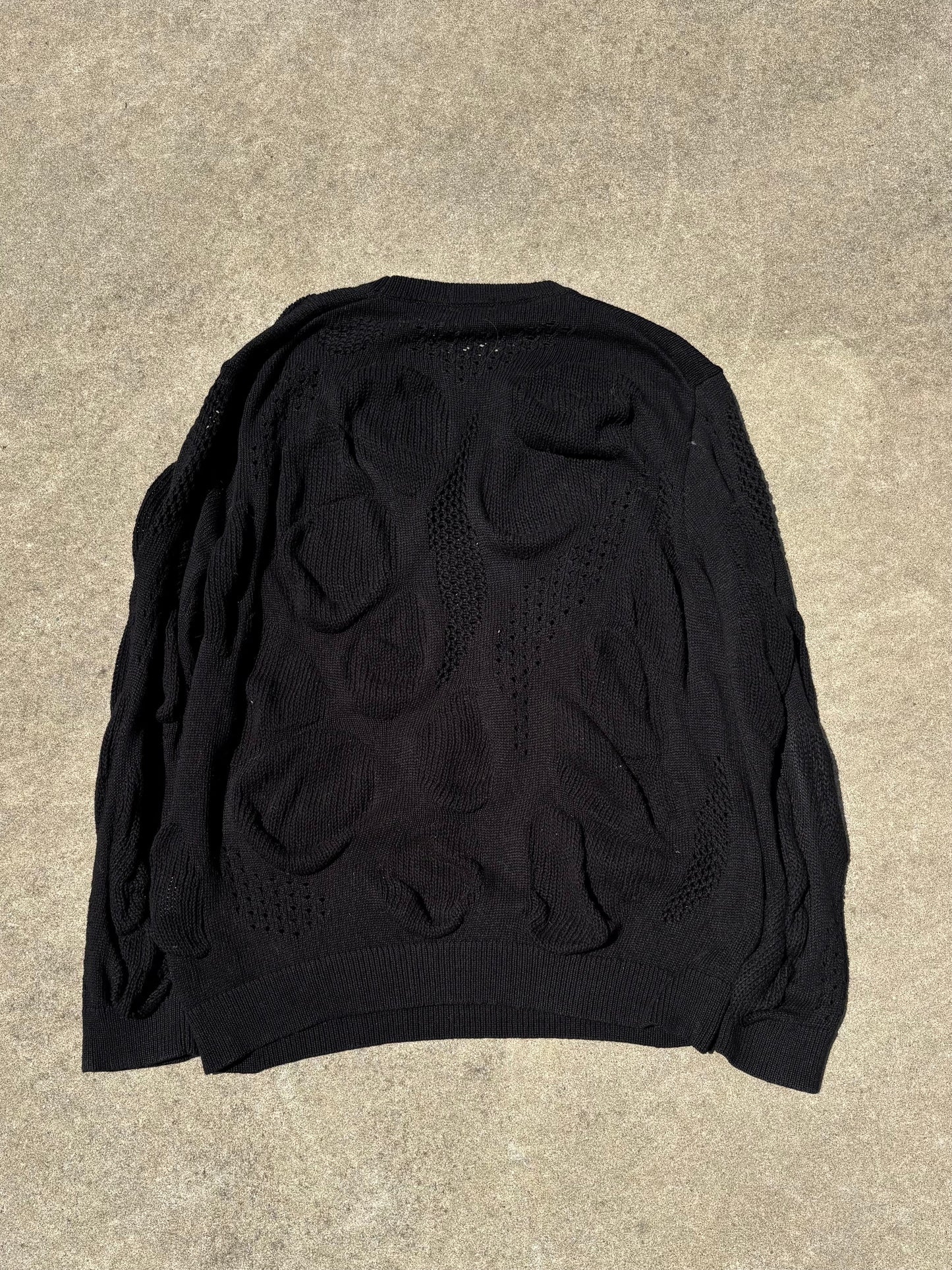Lad Musician Perforated Sweater  (L)