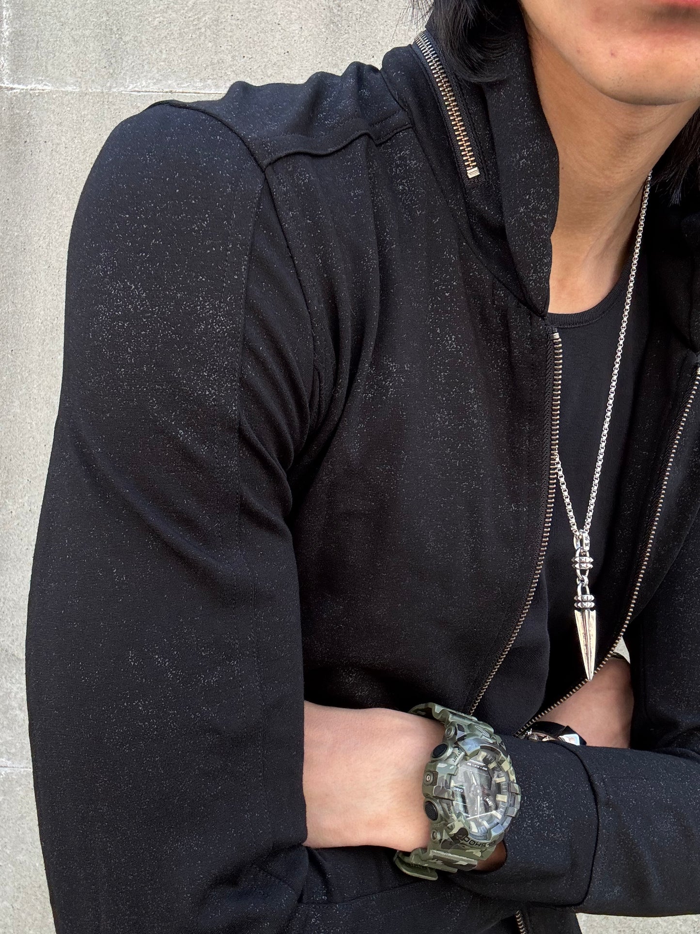 Schlüssel Hidden Hood Zip Up Sweater (M)