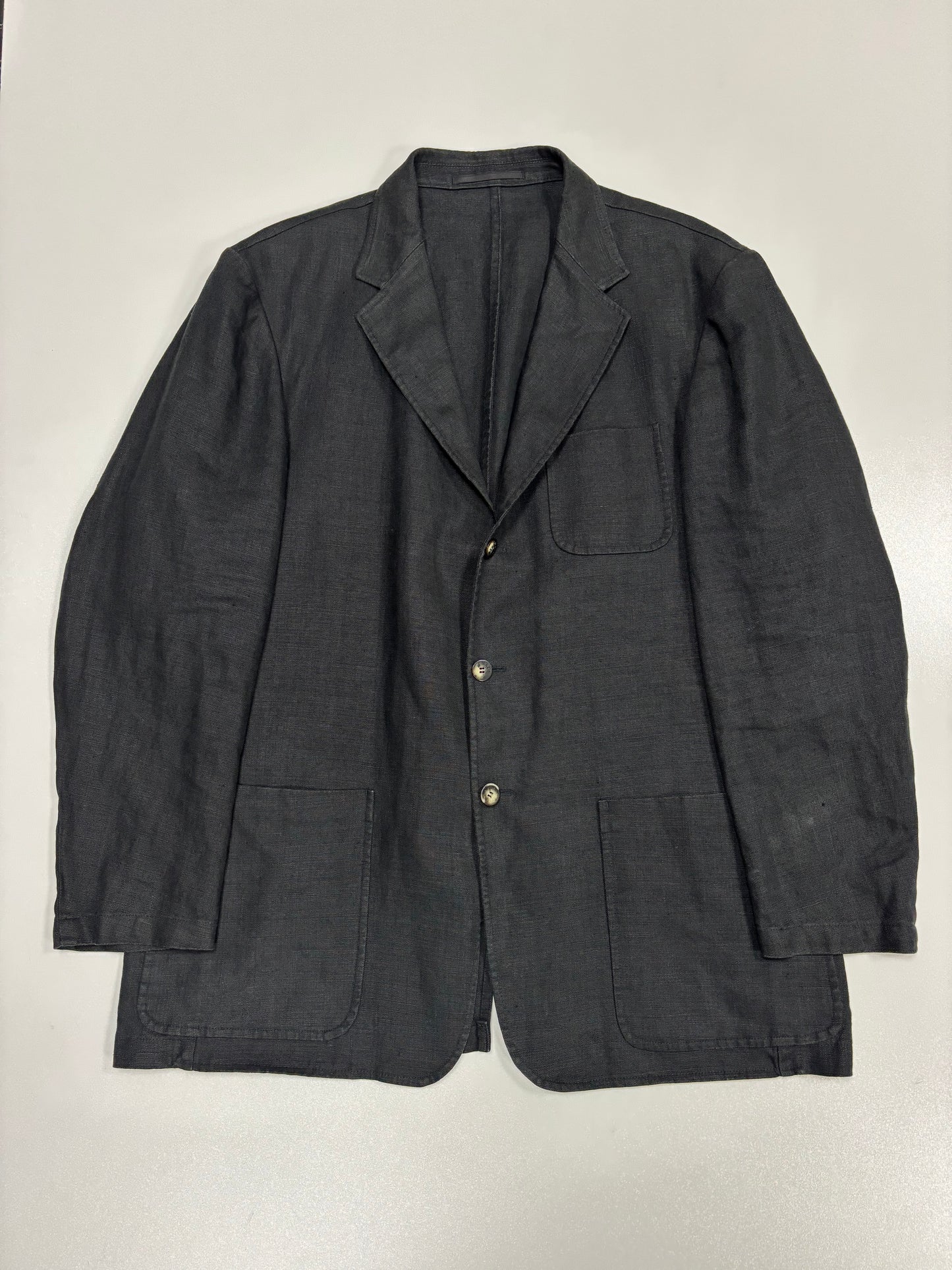 Vintage Balmain Linen Blazer (56)