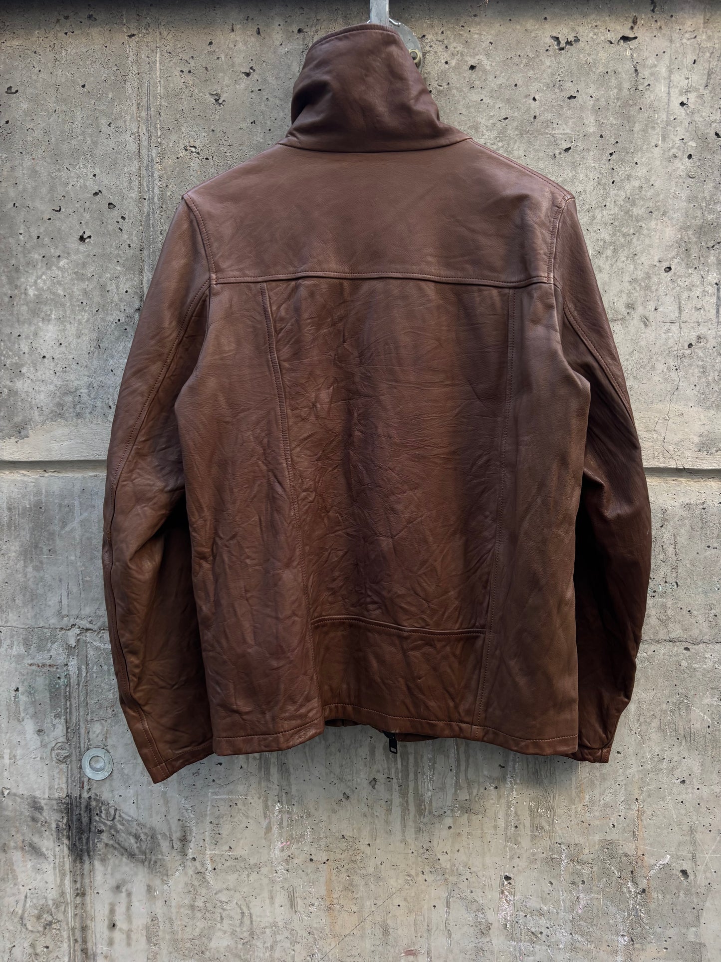 Ripvanwinkle Japanese Avantgarde Leather Jacket (XL)