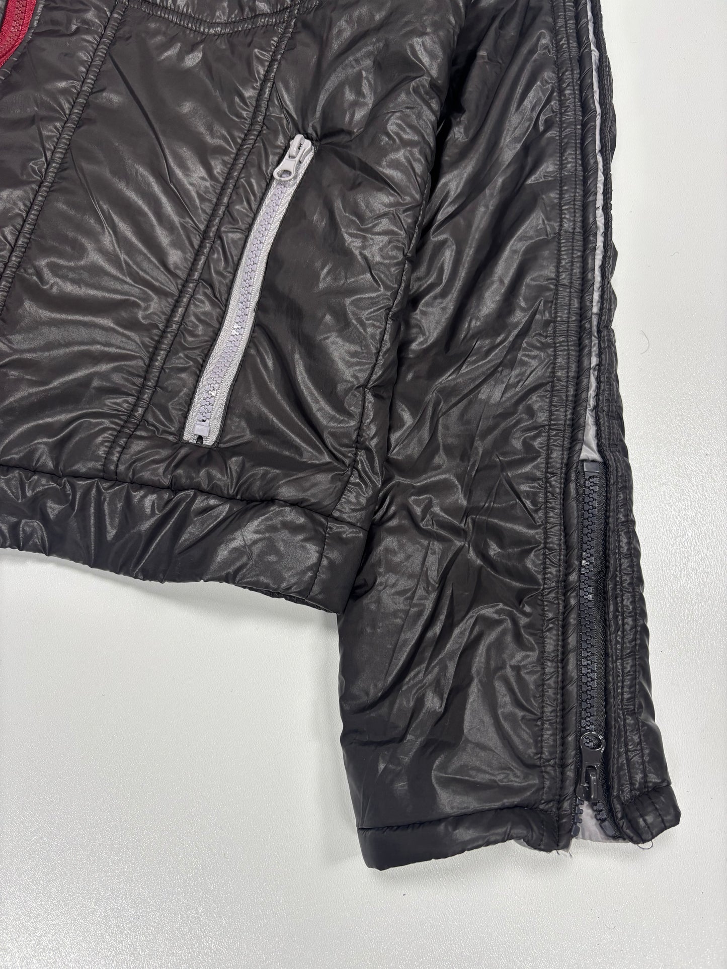 Just Cavalli Quilted Red Zip Puffer Jacket (50)