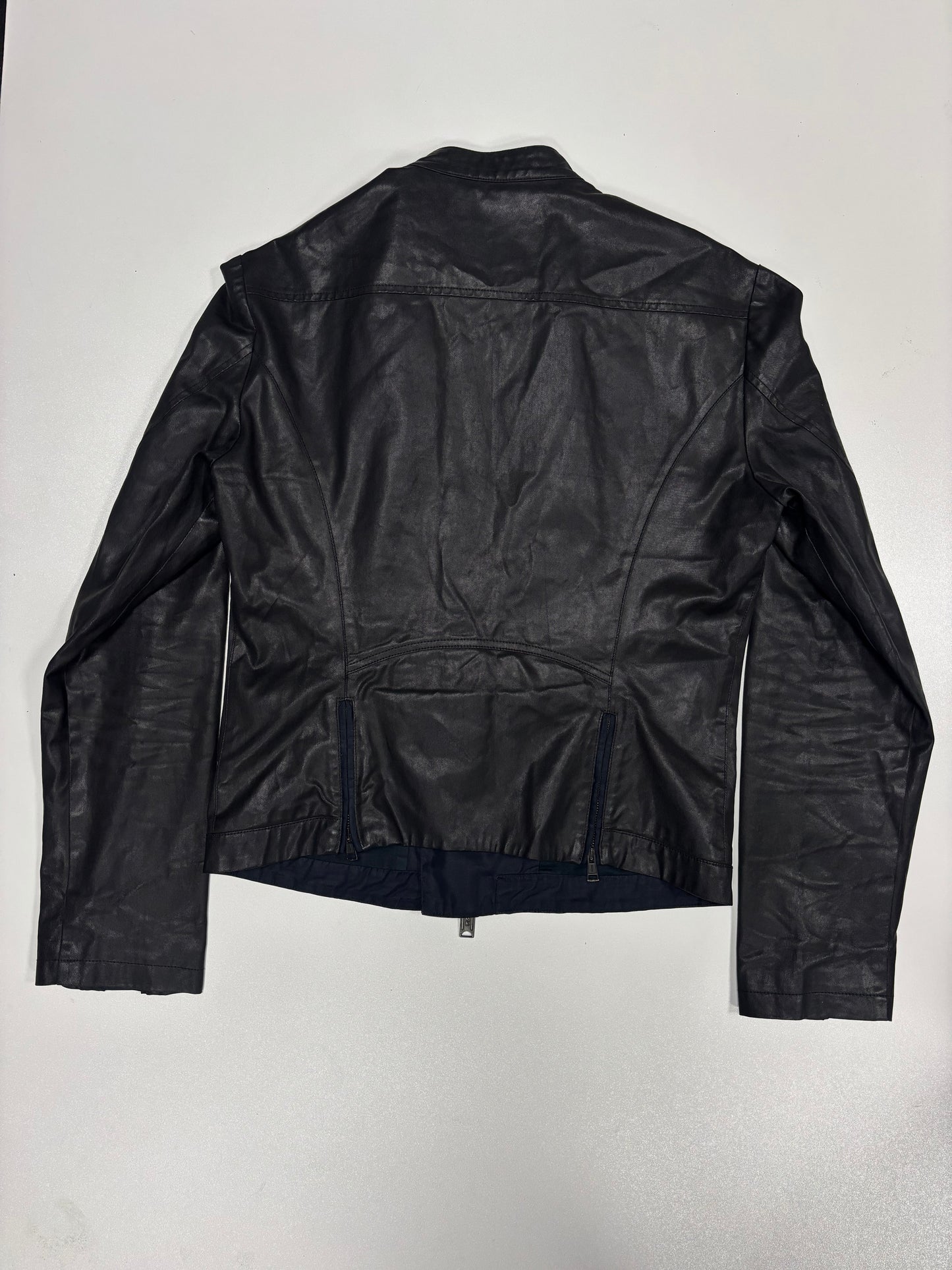 Andrew Mackenzie Waxed Wavy Rider Jacket (L)