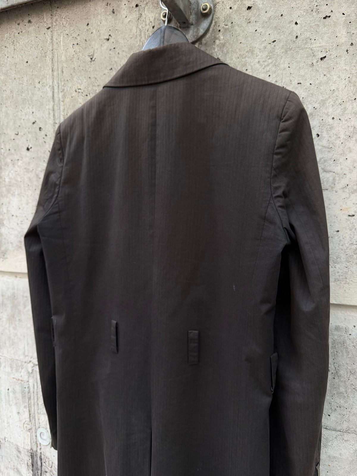 SS/98 Raf Simons „Black Palms“ Zip-Lapel Coat (48)