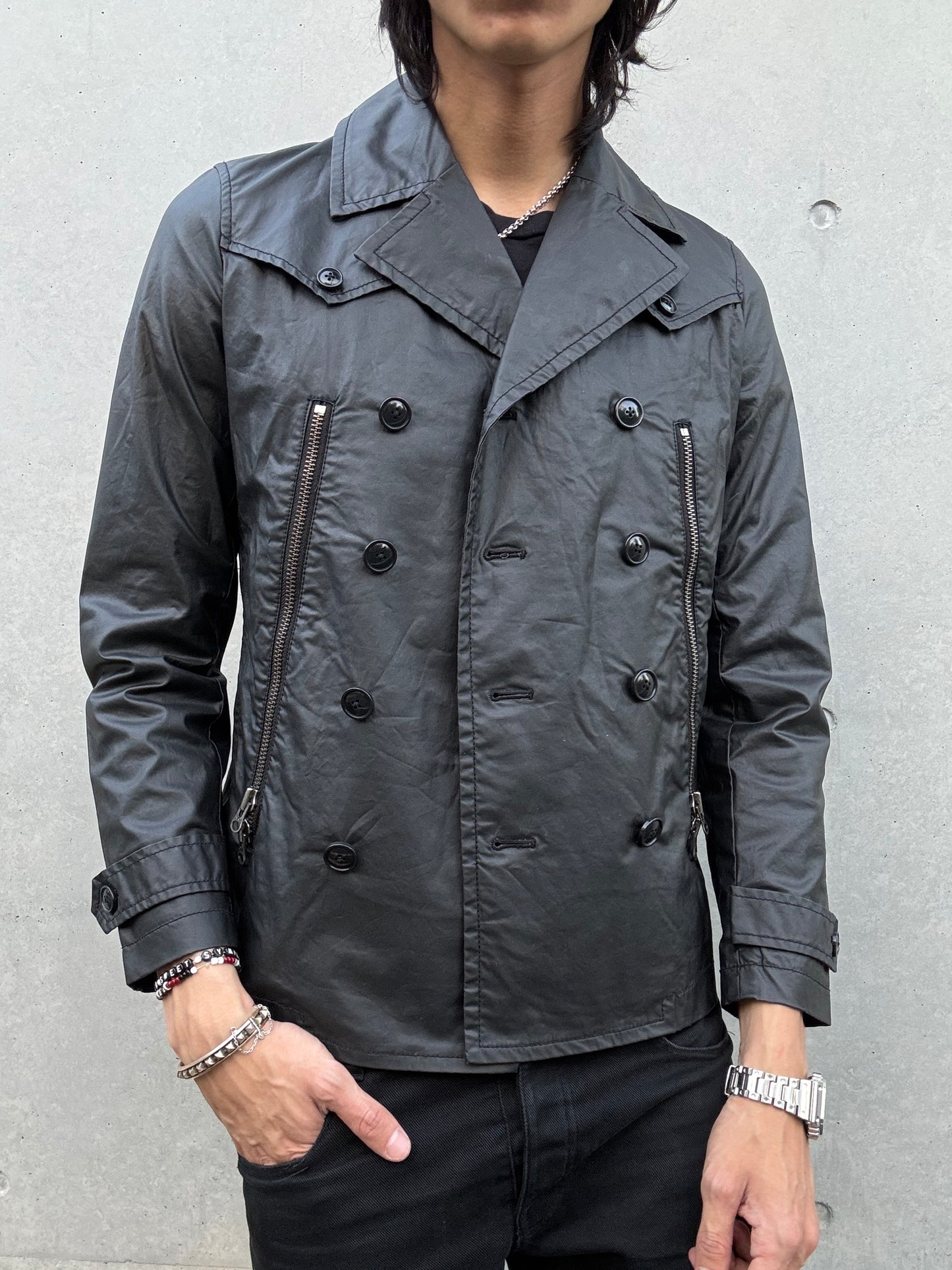 21925 Homme 5-Zip Napoleon Jacket (M)