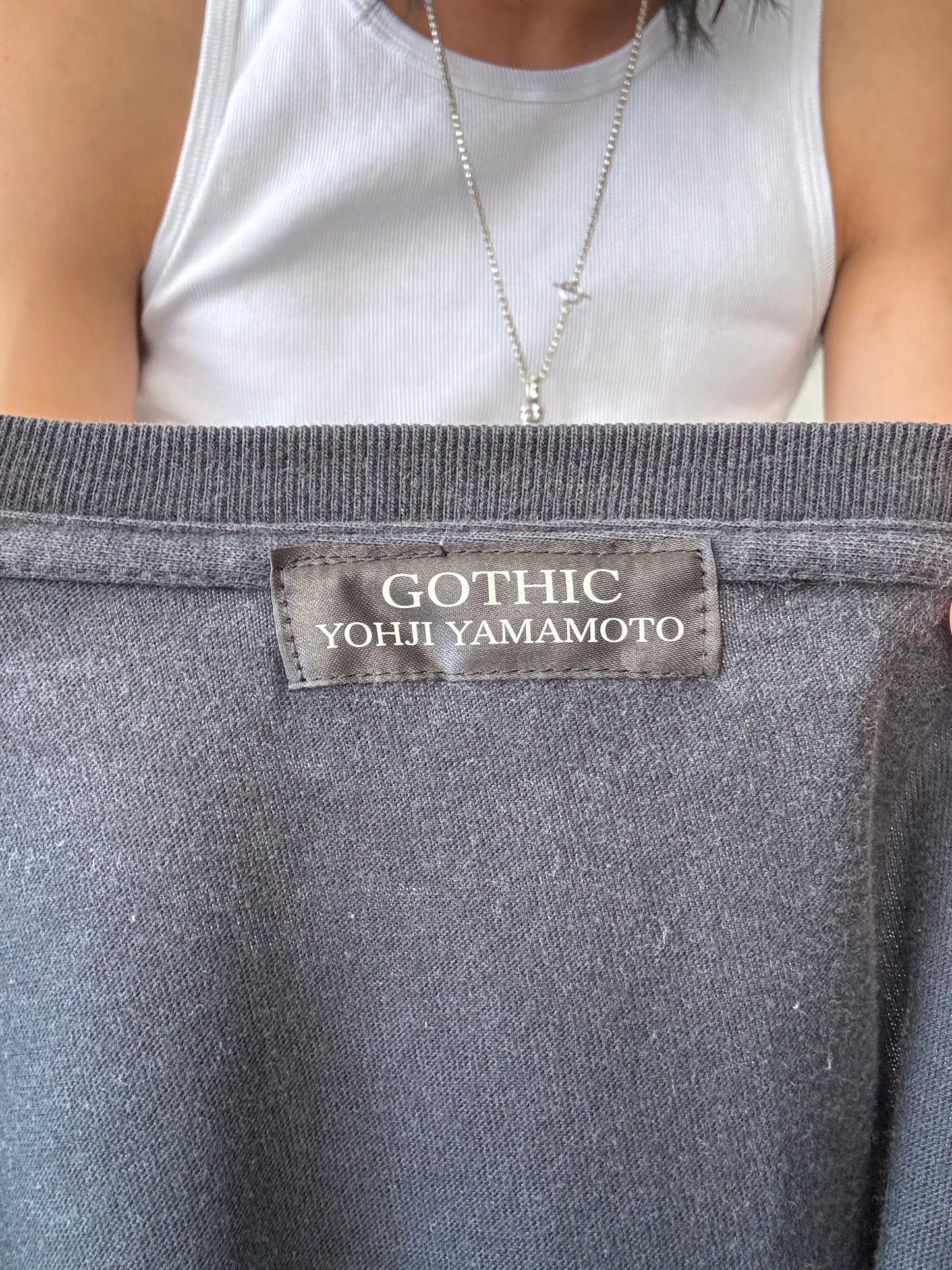 Yohji Yamamoto Gothic Skull Tee (L)