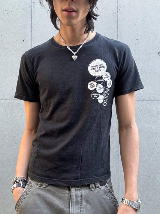 AW/05 Number (N)ine Worl Tour Tee (M)
