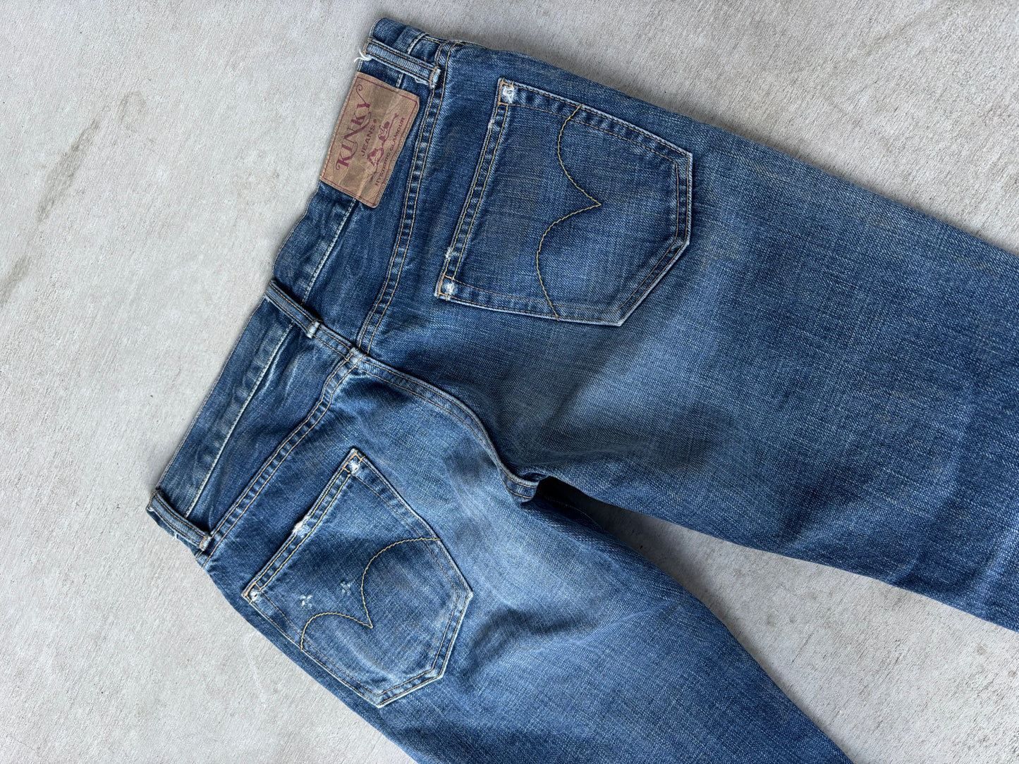 Hysteric Glamour Studded Faded Womens Denim (S)