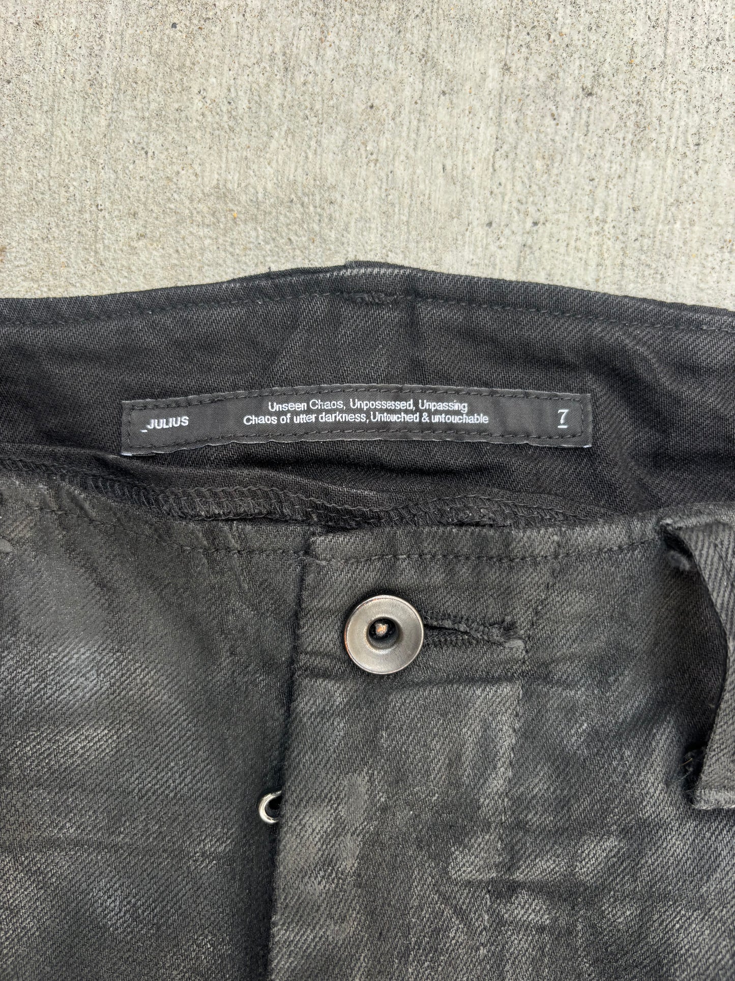 Julius 7 Waxed Gasmask Cargo (L)