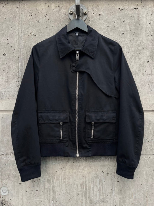 SS/2007 Dior Homme by Hedi Slimane Snap Panel Cargo Bomber Jacket (44)