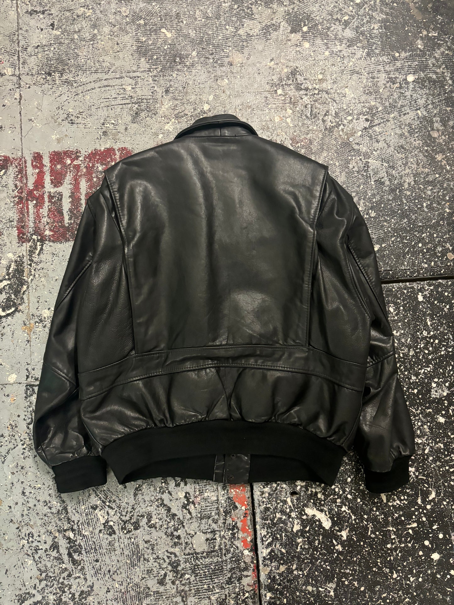 90s Aviator Bomber Jacket