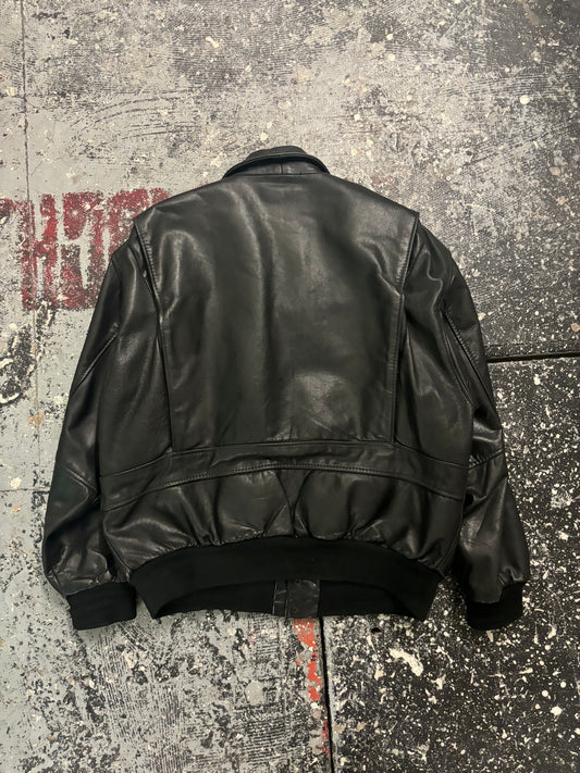 90s Aviator Bomber Jacket