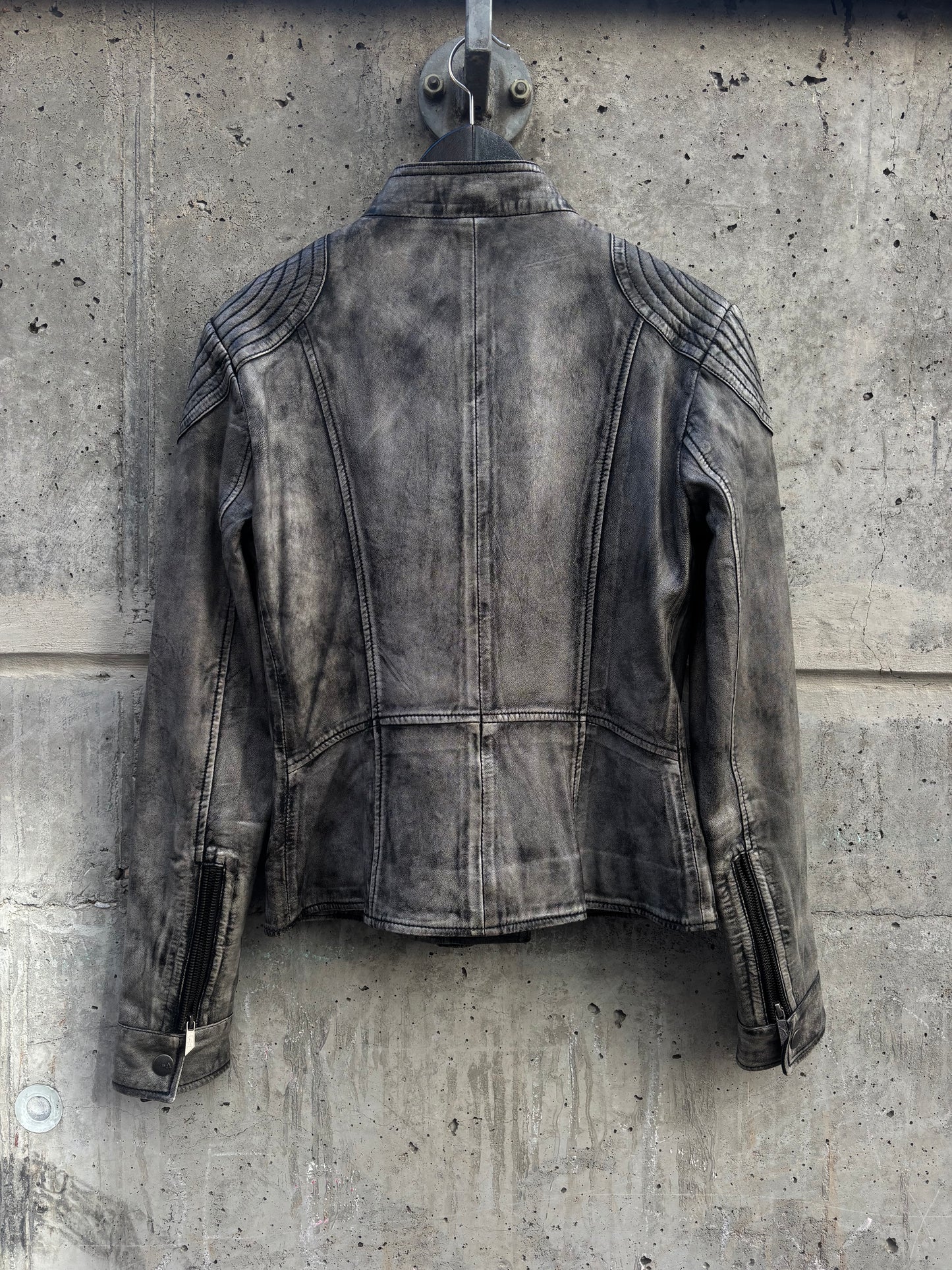 Preach Biker Leather Jacket (S)