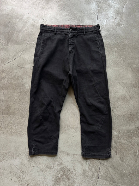 Isamu Katayama Backlash Darted Denim Shorts (30)